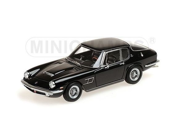 Minichamps PM107123421 MASERATI MISTRAL 1963 BLACK 1:18 Modellino
