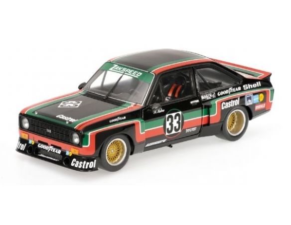 Minichamps PM100768433 FORD ESCORT II RS 1800 N.33 DRM 1976 A.HAHNE 1:18 Modellino