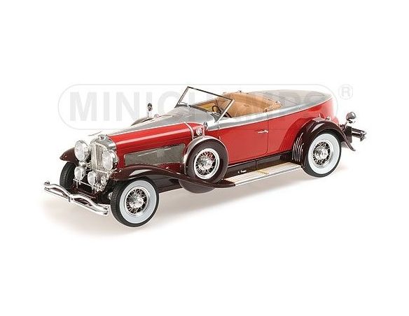 MINICHAMPS 437150430 DUESENBERG MODEL J TORPEDO CONVERTIBLE COUPE’ 1929 Modellino