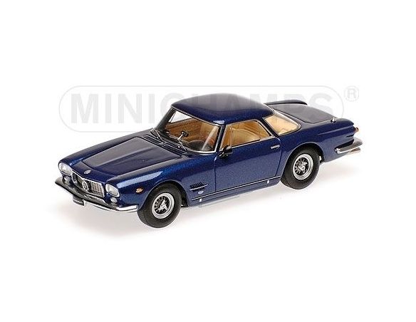 Minichamps PM437123322 MASERATI 5000 GT ALLEMANO 1959-64 BLUE 1:43 Modellino