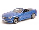 Maisto MI31503BL MERCEDES SL 63 AMG ROADSTER BLUE 1:24 Modellino
