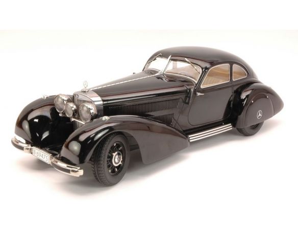KK Scale KK180081 MERCEDES 540K 1938 BLACK 1:18 Modellino