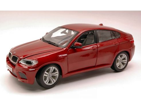BBURAGO BU12081R BMW X6 M 2010 RED 1:18 Modellino
