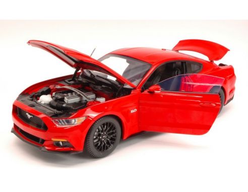 Auto World AW221 MUSTANG GT 2015 RED 1:18 Modellino