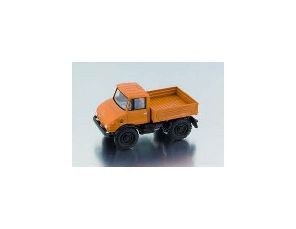 Bub 05775 UNIMOG 406 PICK-UP TRUCK ORANGE 1/87 Modellino