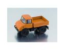 Bub 05775 UNIMOG 406 PICK-UP TRUCK ORANGE 1/87 Modellino