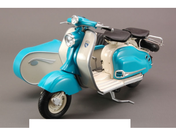 Solido 110006 LAMBRETTA LD 125 & SIDECAR 1958 1/10 Modellino