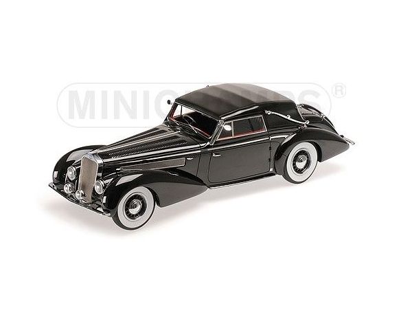 MINICHAMPS 107115131 DELAGE D8-120 CABRIOLET 1939 BLACK Modellino