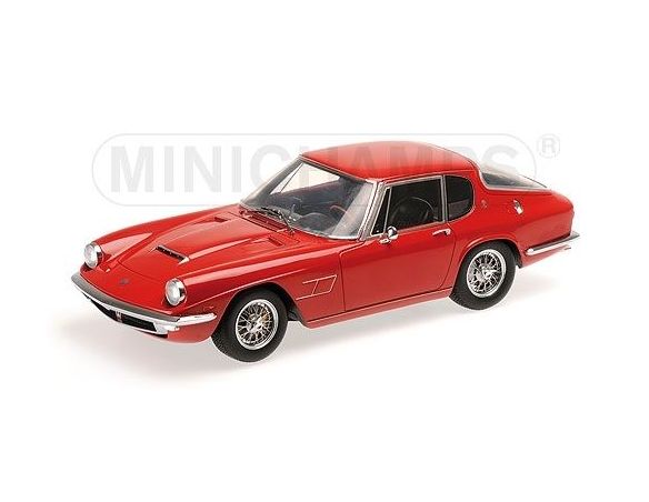 Minichamps PM107123422 MASERATI MISTRAL 1963 RED 1:18 Modellino