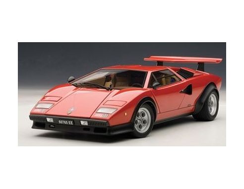 Auto Art / Gateway AA74651 LAMBORGHINI COUNTACH LP500S WALTER WOLF EDITION RED 1:18 Modellino