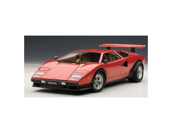 Auto Art / Gateway AA74651 LAMBORGHINI COUNTACH LP500S WALTER WOLF EDITION RED 1:18 Modellino