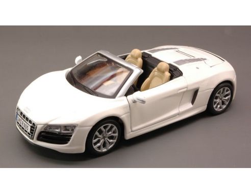 Maisto MI31204W AUDI R8 SPYDER 2009 WHITE 1:24 Modellino