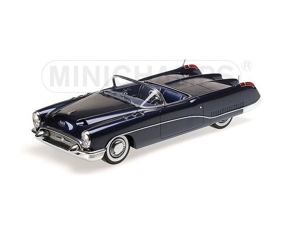 Minichamps PM107141331 BUICK WILDCAT 1 1953 DARK BLUE 1:18 Modellino
