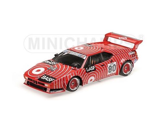 Minichamps PM180802988 BMW M1 GS SPORT N.80 PROCAR SERIES 1980 H.J.STUCK 1:18 Modellino