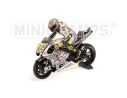 MINICHAMPS 122103346 YAMAHA YZR-M1 VALENTINO ROSSI CON PILOTA LAGUNA SECA MOTOGP 2010 LIMITED EDITION 555 PEZZI Modellino