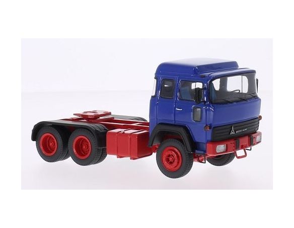 Neo Scale Models NEO45320 MAGIRUS DEUTZ CAB OVER ENGINE 310 D 22 FS 6x4 SOLO TRACTOR BLUE/RED 1:43 Modellino