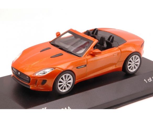 White Box WB166 JAGUAR F-TYPE S 2014 METALLIC ORANGE 1:43 Modellino