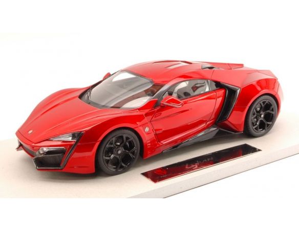 TopMarques TOP30E LYKAN HYPERSPORT 2014 METALLIC RED 1:18 Modellino