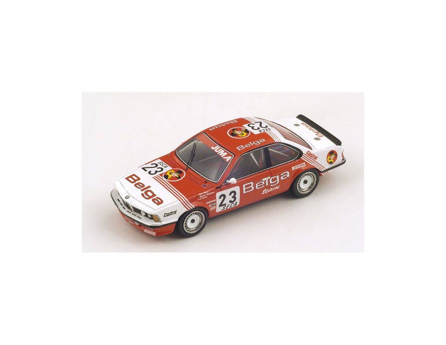 Spark Model Sb066 Bmw 635 Csi N.23 24H Spa 1985 Winkelhock-Regout-Gartner 1:43
