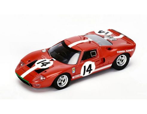 Spark Model S4073 FORD GT40 N.14 ACCIDENT LM 1966 P.SUTCLIFFE-D.SPOERRY 1:43 Modellino