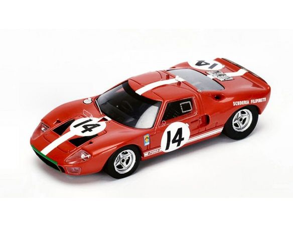 Spark Model S4073 FORD GT40 N.14 ACCIDENT LM 1966 P.SUTCLIFFE-D.SPOERRY 1:43 Modellino