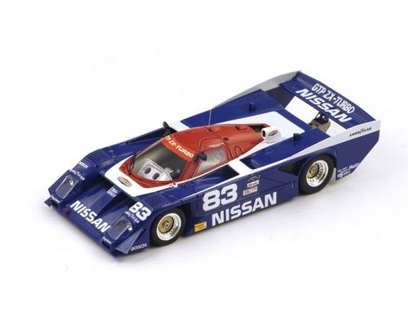 Spark Model S43SE89 NISSAN GTP ZXT N.83 WINNER SEBRING 1989 BRABHAM-ROBINSON-LUYENDYK 1:43 Modellino