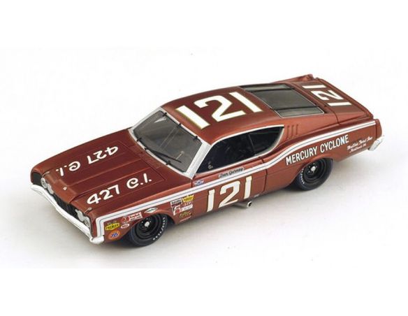 Spark Model S3602 MERCURY N.121 RIVERSIDE 1969 DAN GURNEY 1:43 Modellino