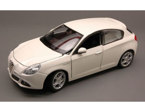 Bburago BU21071W ALFA ROMEO GIULIETTA 2009 WHITE 1:24 Modellino