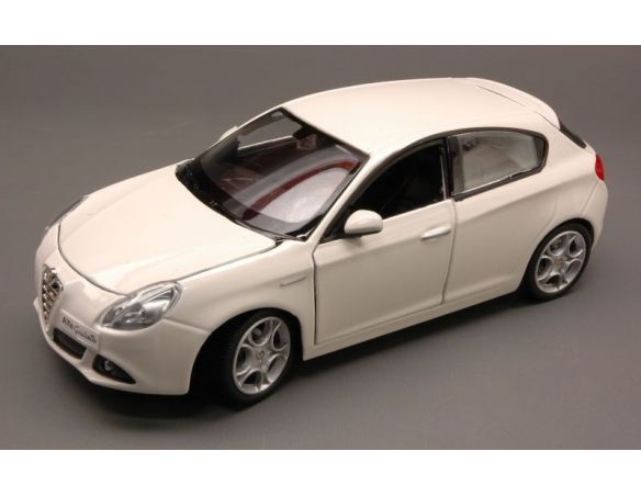 Bburago BU21071W ALFA ROMEO GIULIETTA 2009 WHITE 1:24 Modellino