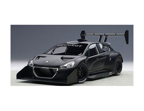 Auto Art / Gateway AA81356 PEUGEOT 208 T16 PIKES PEAK 2013 BLACK 1:18 Modellino