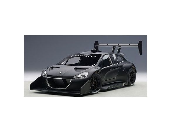 Auto Art / Gateway AA81356 PEUGEOT 208 T16 PIKES PEAK 2013 BLACK 1:18 Modellino
