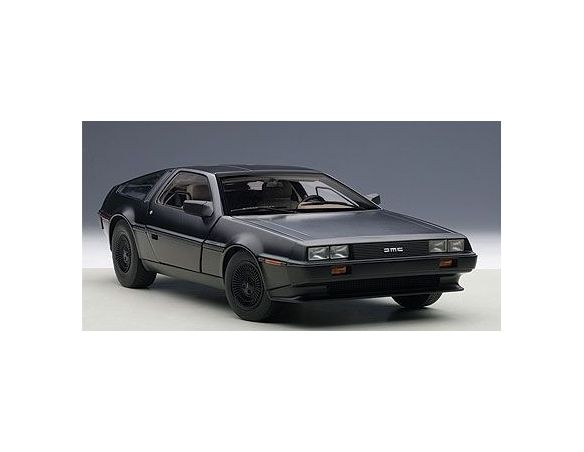 Auto Art / Gateway AA79912 DE LOREAN DMC-12 1981 MATT BLACK 1:18 Modellino