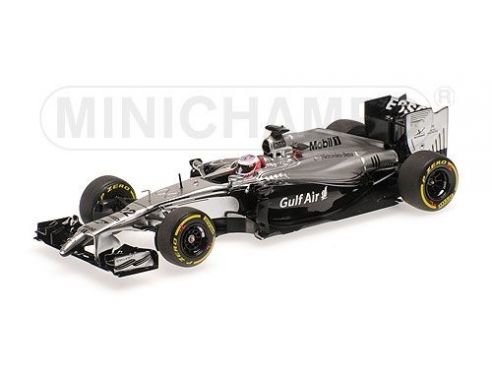 MINICHAMPS 530144422 McLAREN MERCEDES MP4/29 JENSON BUTTON BAHRAIN GP 2014 Modellino