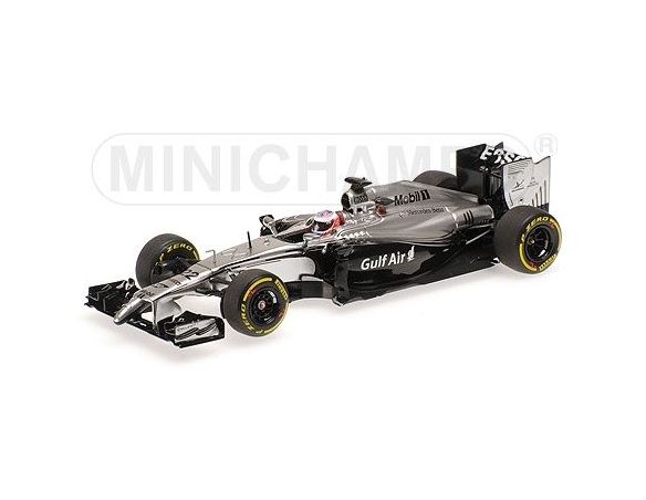 MINICHAMPS 530144422 McLAREN MERCEDES MP4/29 JENSON BUTTON BAHRAIN GP 2014 Modellino