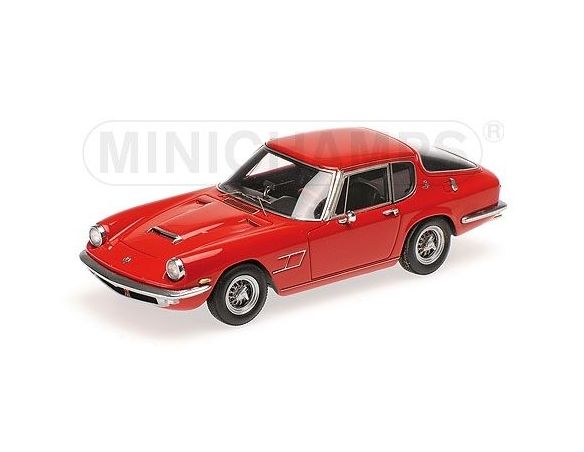 MINICHAMPS 437123424 MASERATI MISTRAL COUPE’ 1963 RED Modellino