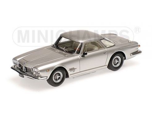 MINICHAMPS 437123324 MASERATI 5000 GT ALLEMANO 1959 SILVER Modellino