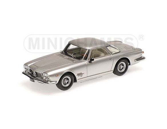MINICHAMPS 437123324 MASERATI 5000 GT ALLEMANO 1959 SILVER Modellino