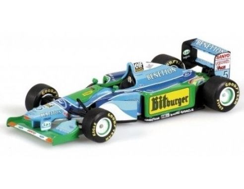 MINICHAMPS 400940005 BENETTON FORD B194 MICHAEL SCHUMACHER WORLD CHAMPION 1994 Modellino