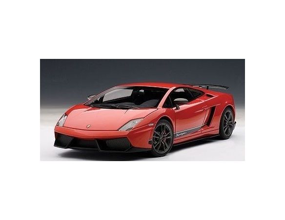 Auto Art / Gateway AA74655 LAMBORGHINI GALLARDO LP570-4 SUPERLEGGERA 2010 ROSSO ANDROMEDA 1:18 Modellino