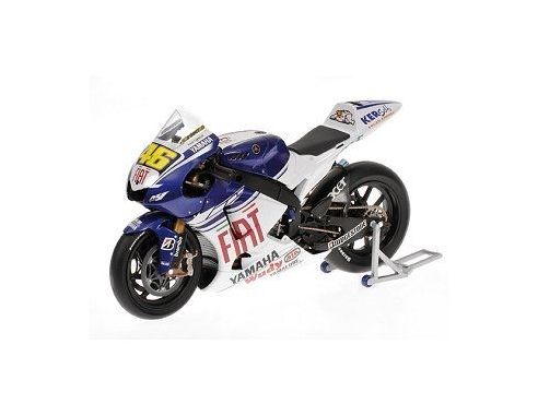 Minichamps 122083046 Yamaha YZR-M1 V. Rossi Fiata Yamaha Team MotoGP 2008 Modellino