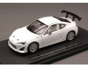 Ebbro EB44893 TOYOTA 86 NURBURGRING 2012 TEST CAR WHITE 1:43 Modellino
