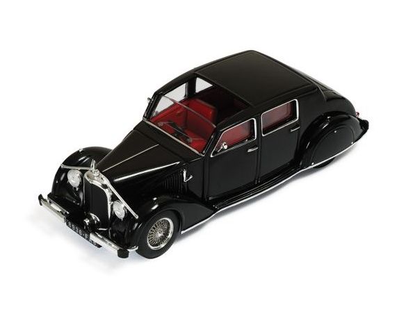 Ixo model MUS041 VOISIN C28 AMBASSADE 1936 BLACK 1:43 Modellino