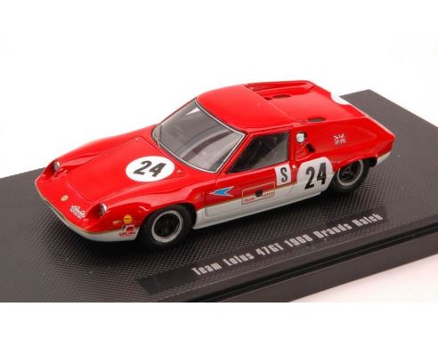 Ebbro EB44643 LOTUS TYPE 47GT N.24 10th 6 H BRANDS HATCH 1968 OLIVER-MILES 1:43 Modellino
