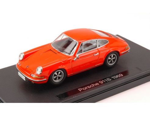 Ebbro EB44796 PORSCHE 911S 1969 ORANGE 1:43 Modellino