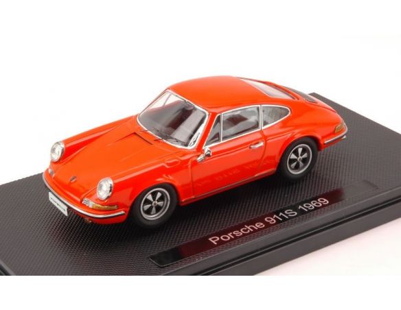 Ebbro EB44796 PORSCHE 911S 1969 ORANGE 1:43 Modellino