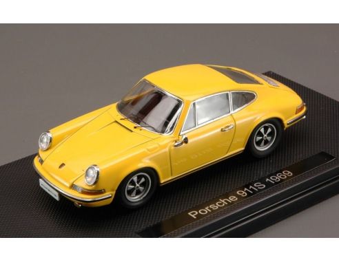 Ebbro EB44793 PORSCHE 911S 1969 YELLOW 1:43 Modellino