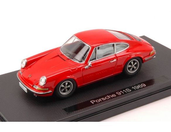 Ebbro EB44795 PORSCHE 911S 1969 RED 1:43 Modellino