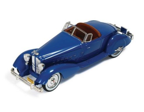 Ixo model MUS043 PACKARD V12 LE BARON SPEEDSTER 1934 BLUE 1:43 Modellino
