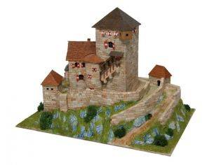 Aedes Ars ADS1054 CASTELLO BURG BRANZOLL ITALIA SEC.XIII PCS 3800 KIT 1:110 Modellino