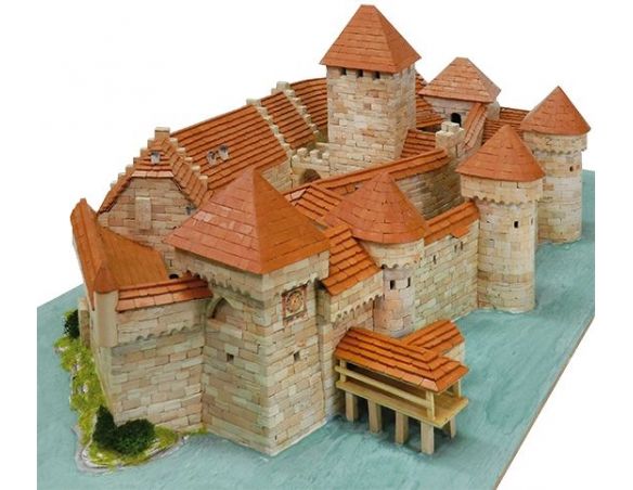 Aedes Ars ADS1012 CASTELLO DI CHILLON SWITZERLAND SEC.XII PCS 8900 KIT 1:190 Modellino